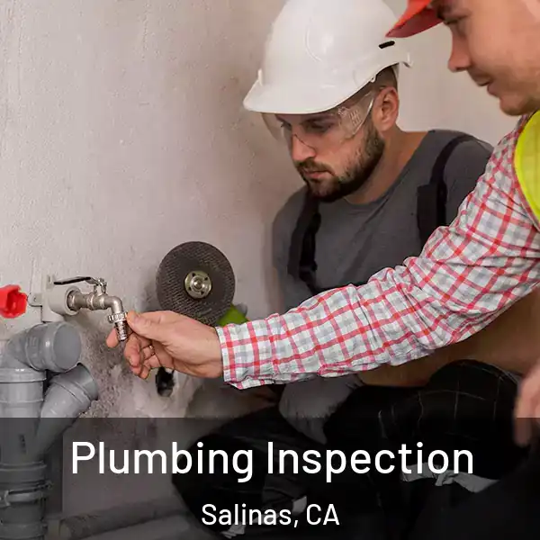  Plumbing Inspection Salinas, CA