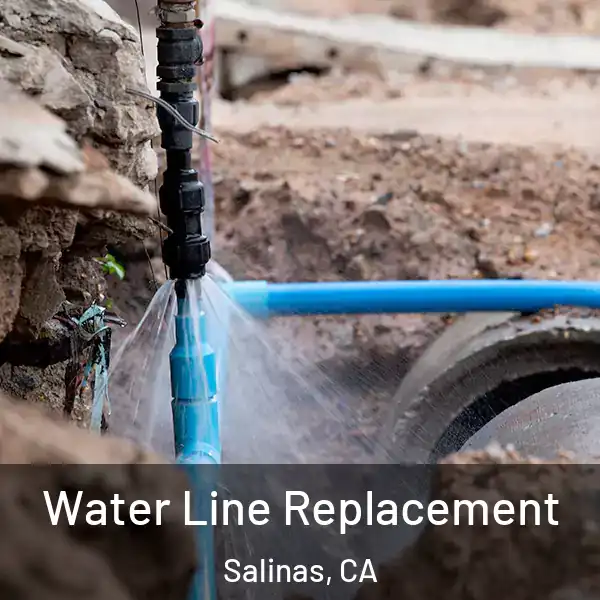  Water Line Replacement Salinas, CA